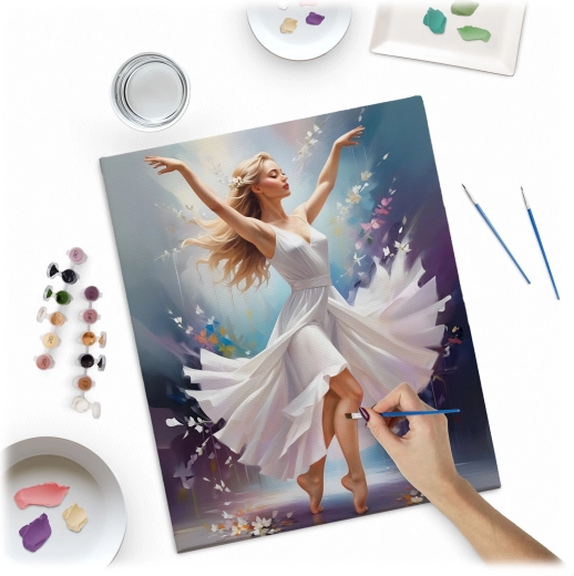 Kompletní sada včetně 30 barev a 3 štětců