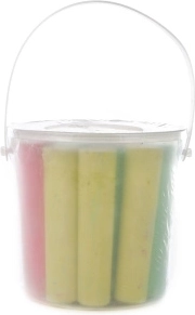 Křídy v kyblíku 15 ks