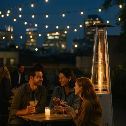 Viditelný plamen ve skleněné trubici