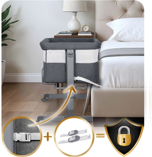 Bezpečné přistavení k posteli rodičů