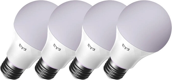 Yeelight Smart LED žárovky GU10 W4 barevné - 4ks
