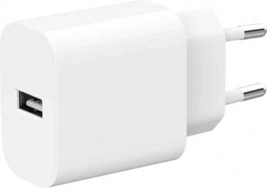 Síťová nabíječka USB‑A 2,4 A – bílá