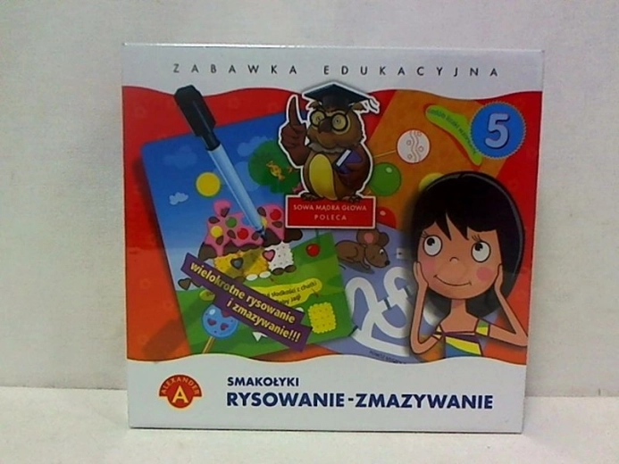 Smakołyky – kreslení a mazání (stíratelné tabulky s úkoly)
