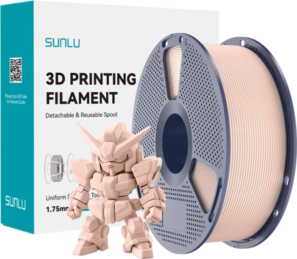 Sunlu PLA+ 2.0 filament pro 3D tisk béžový 1,75 mm
