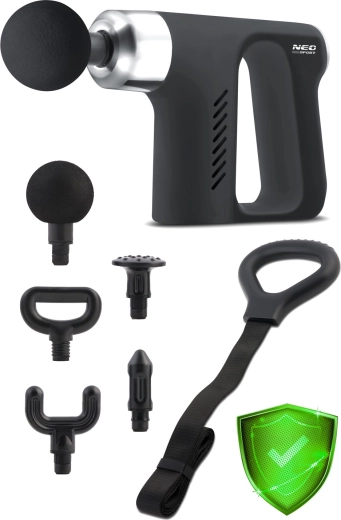 5 nástavců a masážní pás pro celé tělo