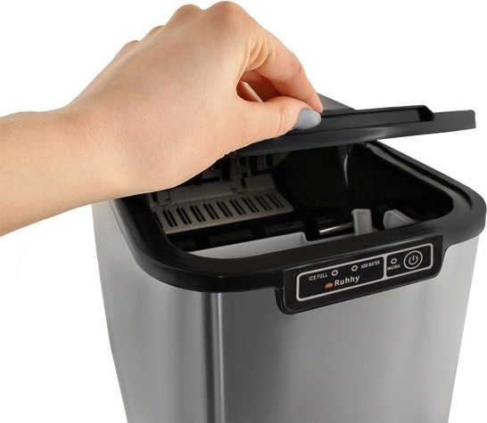 Průhledné víko a LED kontrolky pro přehledný provoz
