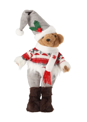 Detailní zimní outfit a měkké zpracování