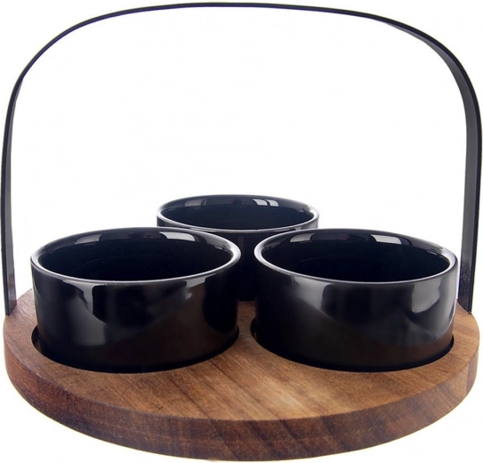 Stabilní uložení misek