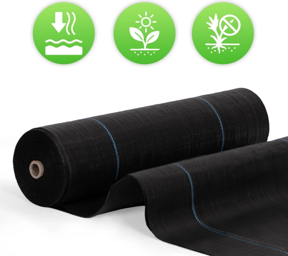 Silná ochrana proti plevelu s UV odolností