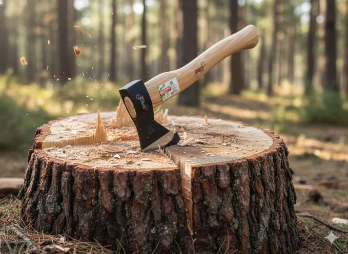 Ergonomická dřevěná rukojeť