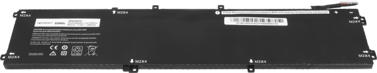 Vysoká kapacita 6000 mAh (69 Wh) pro delší výdrž