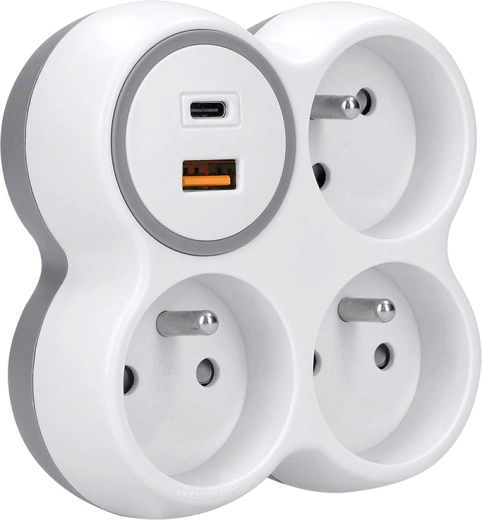 USB rychlonabíjení: USB-A QC 3.0 a USB-C Power Delivery 20 W