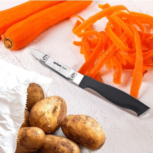 Ostrá nerezová čepel pro přesné loupání