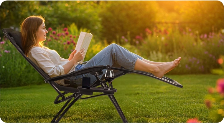 Boční stolek na nápoj a telefon