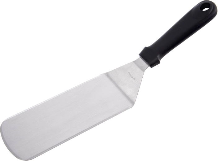 Široká nerezová čepel pro jisté obracení