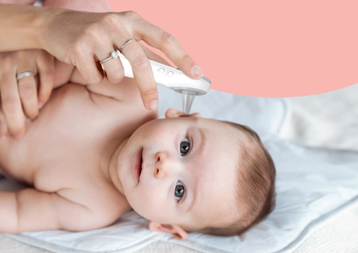 Snadné ušní měření s magnetickým víčkem