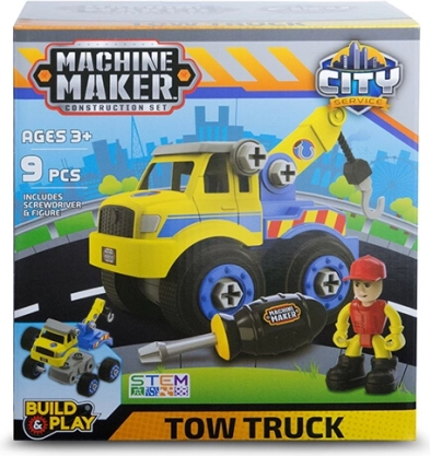 Stavebnice vozidel CITY SERVICE Machine Maker pro děti