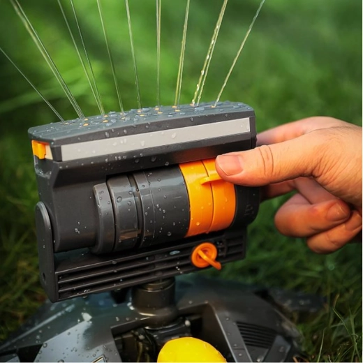 Plně nastavitelný postřik