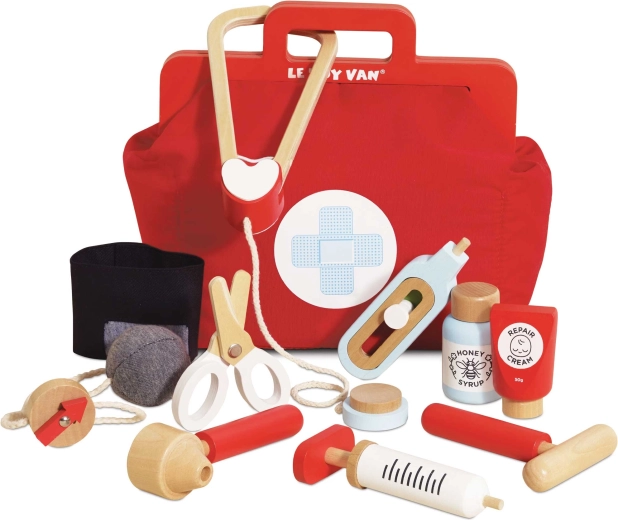 Dřevěný doktorský set pro děti Le Toy Van