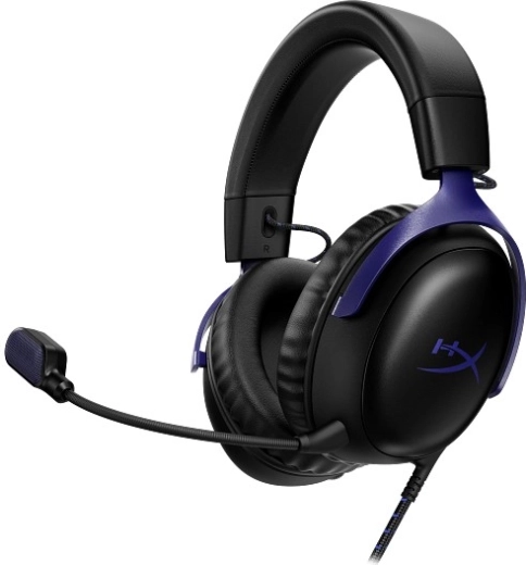 HyperX Cloud III herní headset černý/modrý
