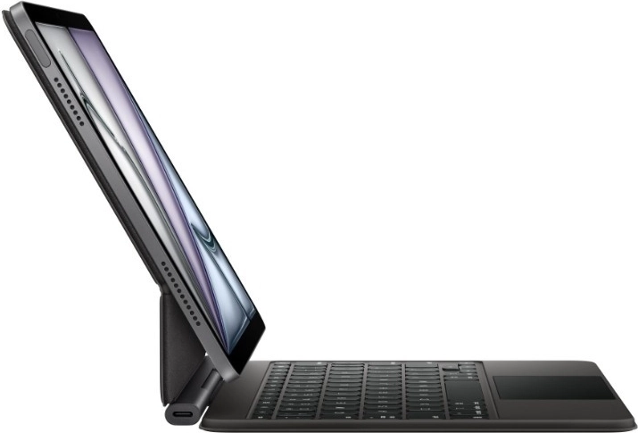 Velký skleněný trackpad a podpora gest