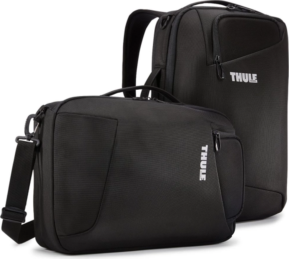 Thule Accent konvertibilní brašna a batoh na notebook 17 l černá