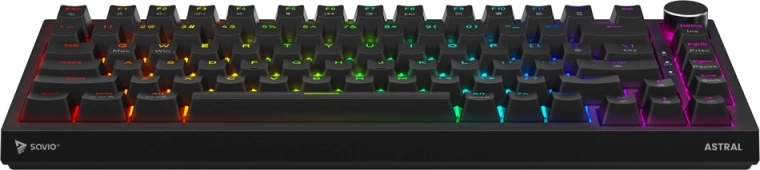 Programovatelné RGB podsvícení a kompaktní 82klávesové rozložení
