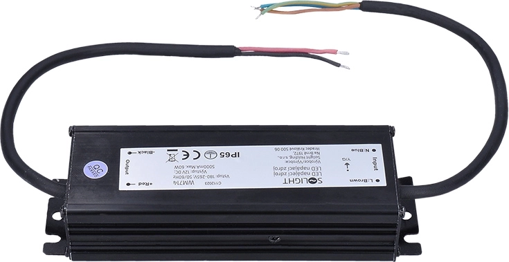 Výkon 60 W pro 12V LED osvětlení
