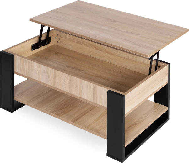 Skrytý úložný prostor pod deskou