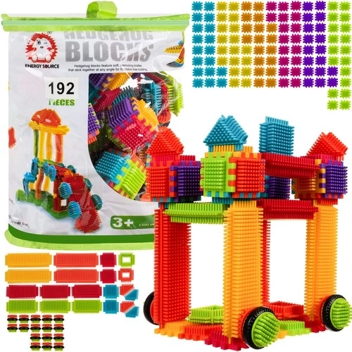 Kreativní stavebnice ježci 192 ks