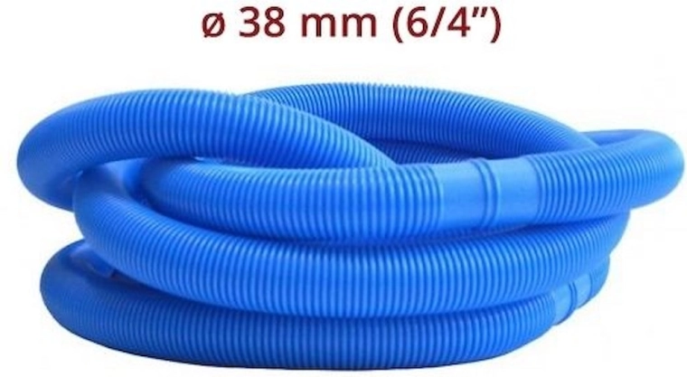 Bazénová hadice v metráži 38 mm (6/4") – modrá, 1 m
