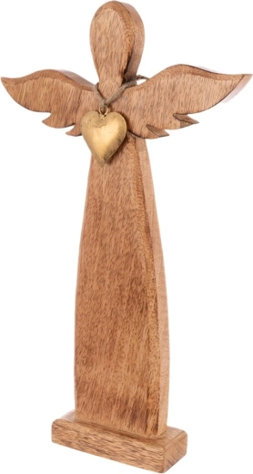 Zlaté srdce jako jemný akcent