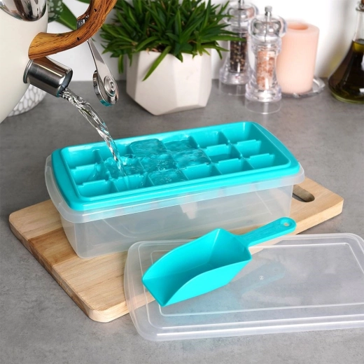 Snadné plnění a bezproblémové vyjmutí kostek