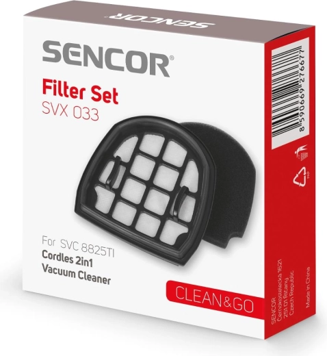 Sencor sada filtrů pro vysavač SVC 8825TI