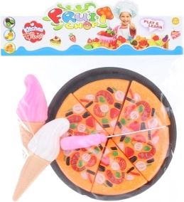 Sada na krájení pizza a zmrzlina