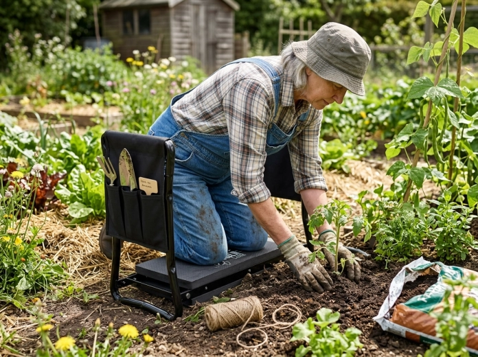 Měkká EVA podložka a madla pro oporu
