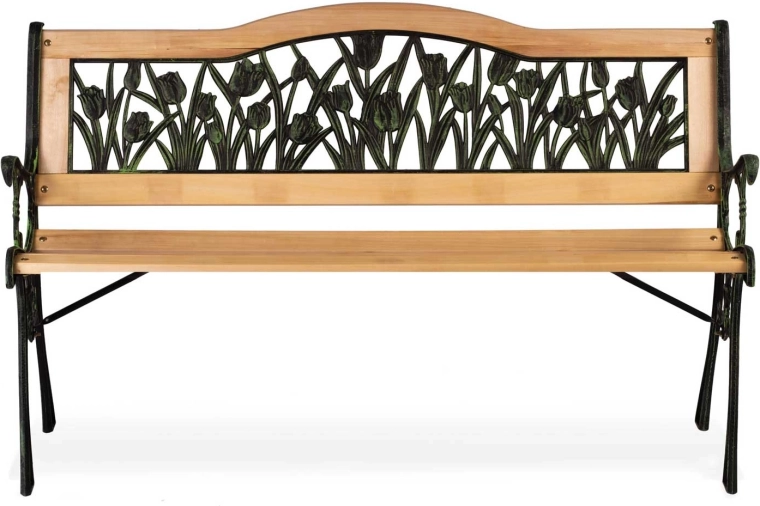 Dekorativní opěrka s motivem tulipánů