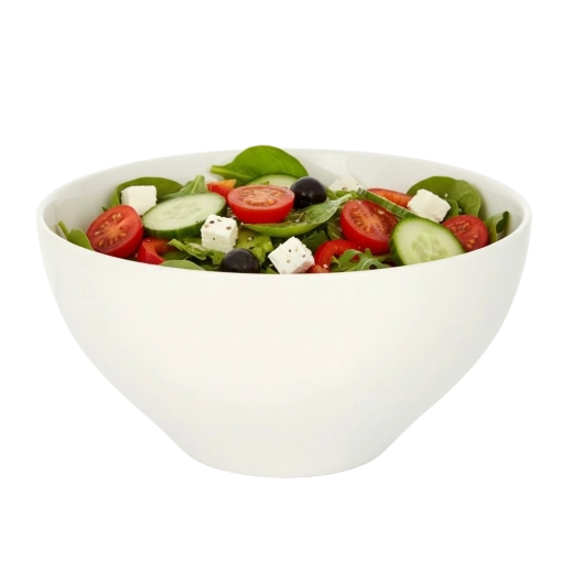 Široké hrdlo pro snadné míchání a servírování