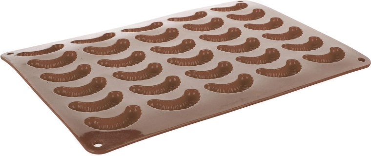 Silikonová forma na rohlíčky CULINARIA, 30 ks, 35 × 25 × 1,3 cm