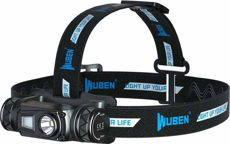 Čelovka Wuben H1 1200 lm s USB nabíjením