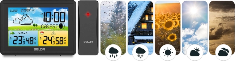 Bezdrátové měření venku i doma