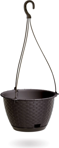 Závěsný květináč Ratolla Round W 21,5 cm umbra