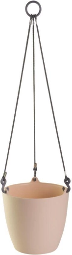 Závěsný květináč Ariella 25 cm růžový