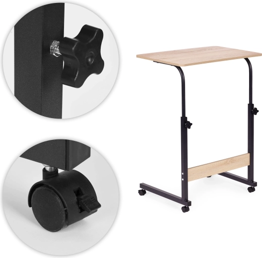 Plynulé výškové nastavení pro ergonomii