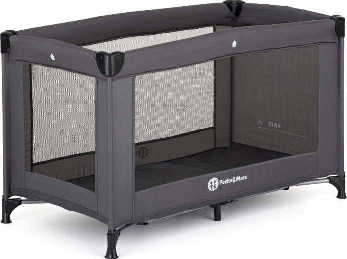 Prodyšné síťované bočnice pro pohodlí a dohled