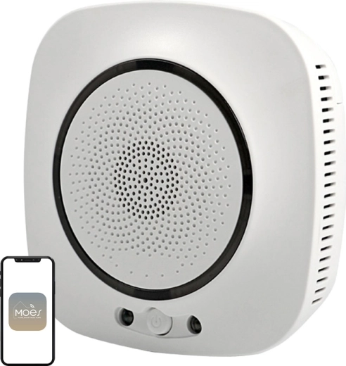 Detektor oxidu uhelnatého Moes WSS-CO Wi‑Fi - 1 kus