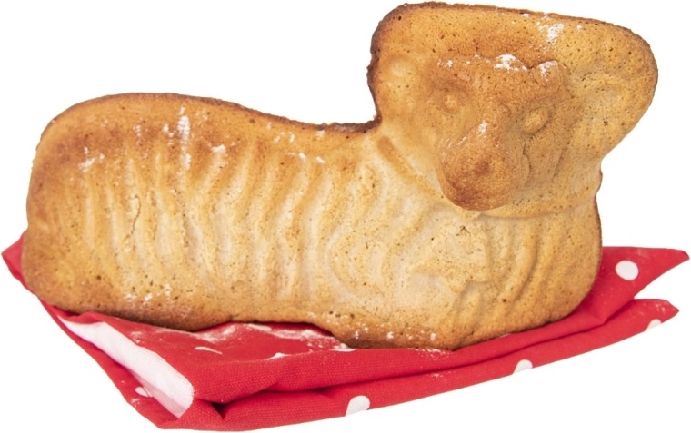 Detailní tvar beránka pro efektní servírování