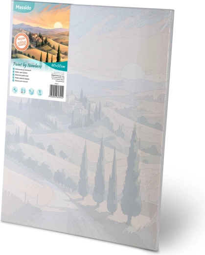 Připraveno k malování: plátno na rámu s podmalbou