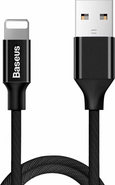 Lightning kabel Baseus Yiven 120cm - černý