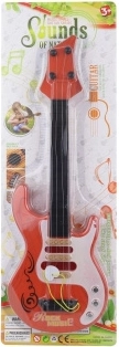 Dětská rocková elektrická kytara 44 cm